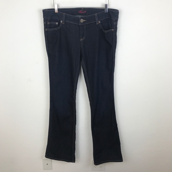 torrid Denim - Torrid Dark Wash Denim Bootcut Jeans 12/14 tall
